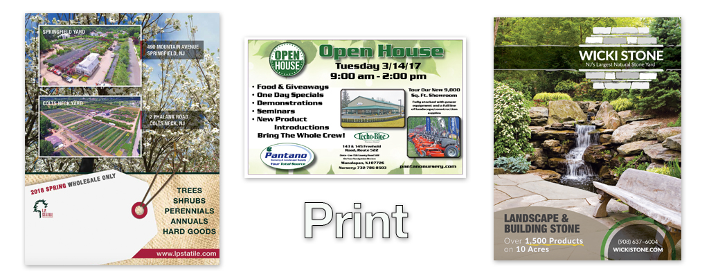 Print Marketing For Landscape and Construction Distributors