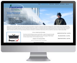 Landscape Supply business web site example