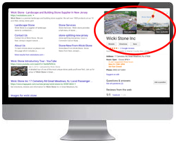 Local Google search services for landscape and construction industry businesses.