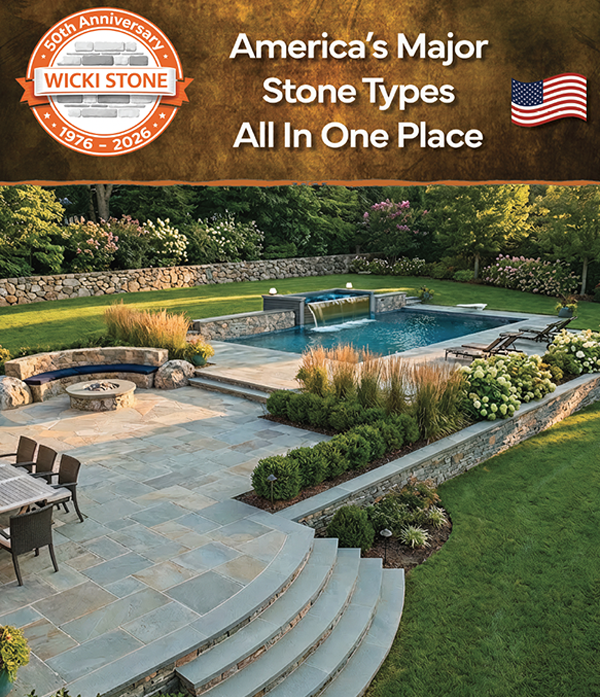 Cover of a product catalog we designed for a natural stone distributor
