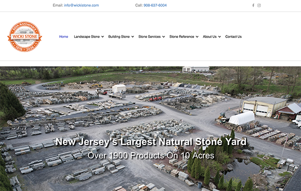 A natural stone suppliers web site link